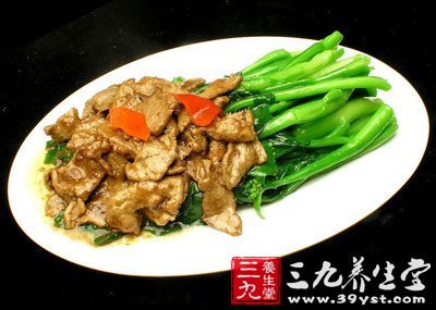 癌症病人吃芥蘭扒肉條好