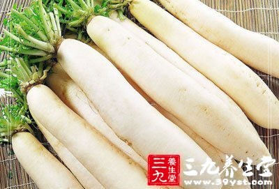 蘿卜可以作為降血壓的蔬菜，減輕高血壓患者的症狀。