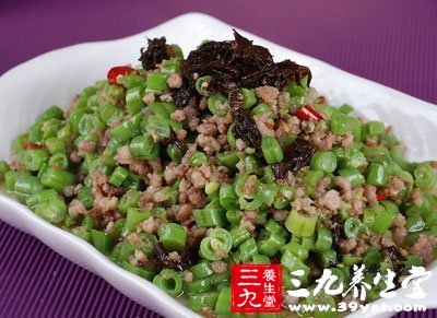 四季豆安養精神、益氣健脾的功效