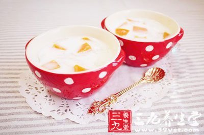木瓜牛奶炖燕窩