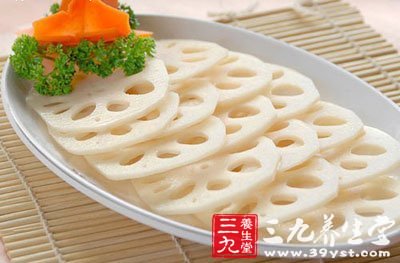 蓮藕美白效果好