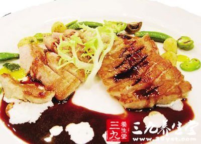 葡萄酒鐵板豬排美容養顏