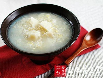 白果山藥粥