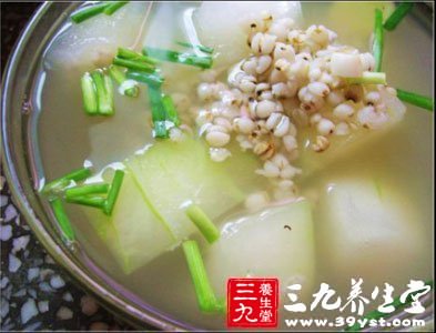 冬瓜海帶薏米湯可治前列腺腫大，前列腺炎