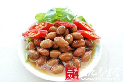 秋季養生食譜鹵花生