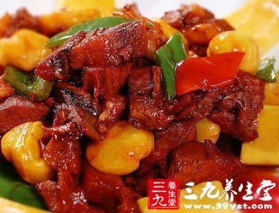 牛肉與栗子不能同食