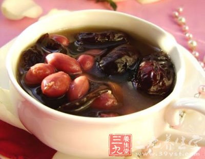 花生紅棗養血湯的吃法