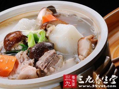 蘿卜炖羊肉防治感冒