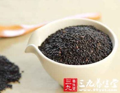 黑芝麻治干咳無痰