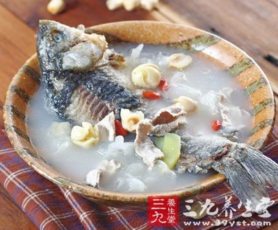 鲫魚羹可以降火