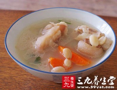 女人排毒養顏的食譜:肉皮蹄筋煲