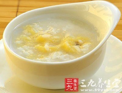 香焦粥可清熱潤腸