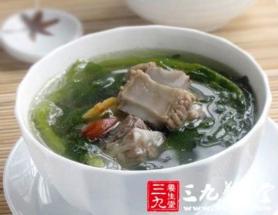 感冒咳嗽吃西洋菜排骨湯