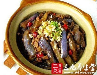 肉末茄子煲的做法