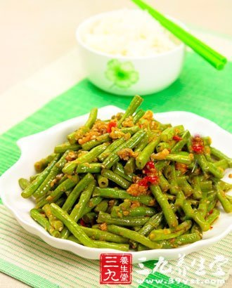 魚香豇豆的做法