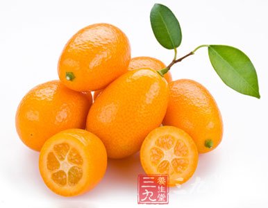 金桔中含有大量的維生素C