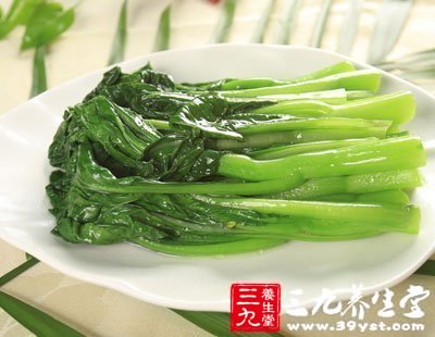 減肥食譜 清淡的白灼青菜1碗
