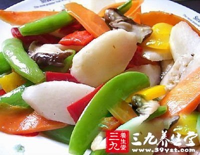 養肝護肝的食物 蘑菇炒山藥