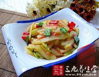 夏季養生食譜 爆炒西瓜皮
