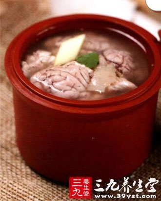 高考食譜 蓮子桂圓肉炖豬腦湯