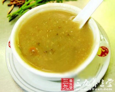 夏季養生食譜之冬瓜綠豆沙