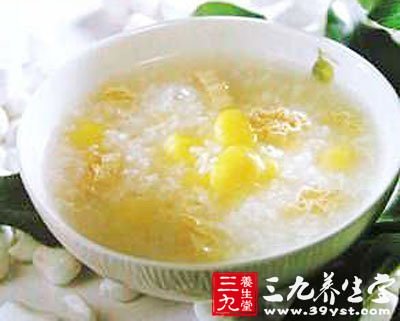 夏季養生粥之銀耳白果粥