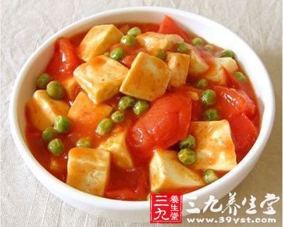 番茄燒豆腐