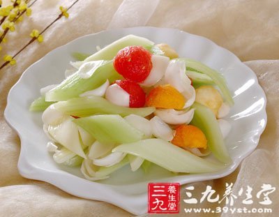 西芹百合做法