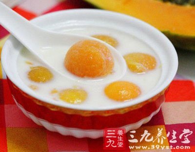 木瓜炖奶酪