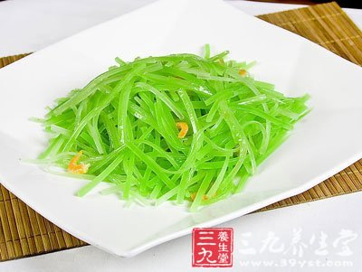 清炒莴筍絲