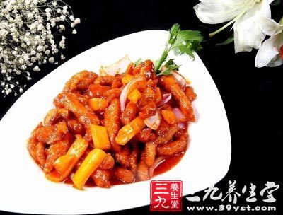 糖醋素裡脊