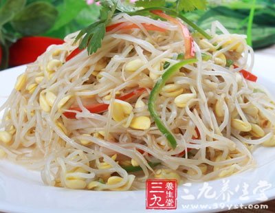 涼拌綠豆芽