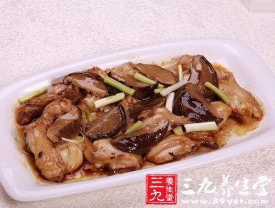 美味香菇焖雞