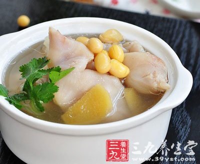 西洋菜羅漢果豬蹄湯