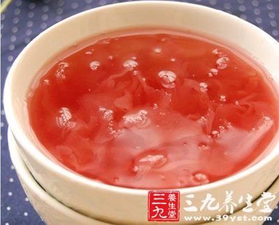 銀耳櫻桃羹