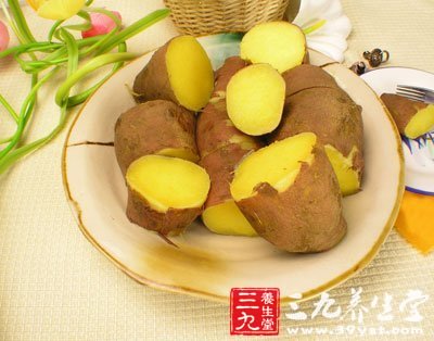 蒸紅薯增甘促進消化解春困