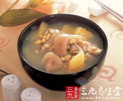 西洋菜羅漢果豬蹄湯