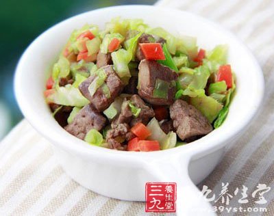 山藥青筍炒雞肝