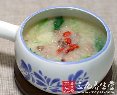 菠菜潤燥粥