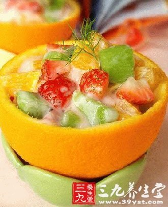 酸奶水果撈