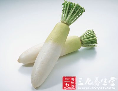 蘿卜中還有的維生素C可以幫助消除體內的廢物