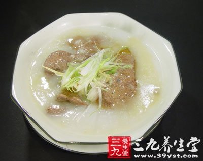 豬肝粥具有補血明目養肝健脾的功用