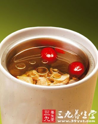 龍眼肉煲豬心湯