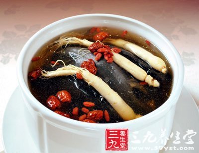 烏骨雞湯健脾養心