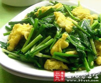 韭菜炒雞蛋