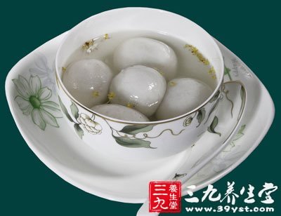 山藥湯圓健脾補腎