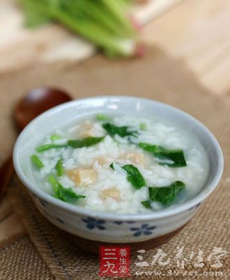 魚蓉菠菜粥