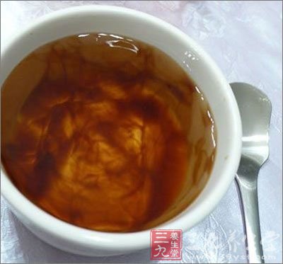 紅糖烏豆蛋湯