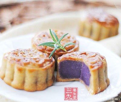 中秋別忘養生 紫薯月餅的做法
