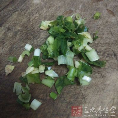 加點蔥花起鍋就可以上鍋 加點蔥花起鍋就可以上鍋
